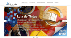 Desktop Screenshot of microrib.com.br